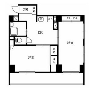 東京都台東区池之端２丁目 賃貸マンション 2DK