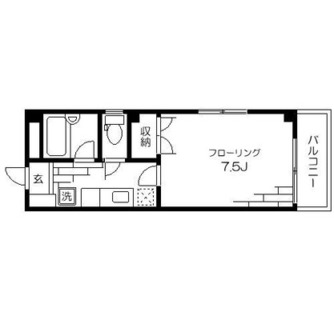 東京都文京区小石川２丁目 賃貸マンション 1K