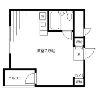 東京都文京区春日１丁目 賃貸マンション 1R