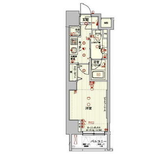 東京都文京区白山１丁目 賃貸マンション 1K